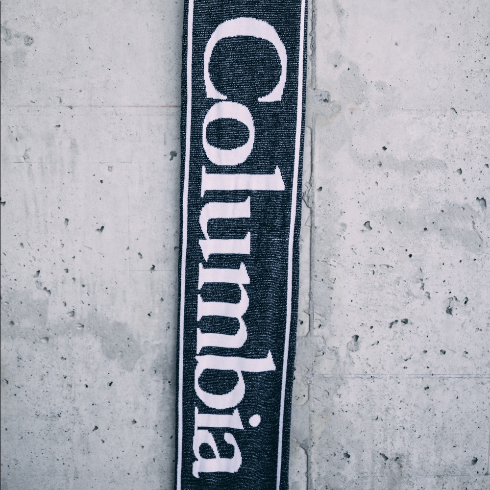 Columbia scarf, grey, one size